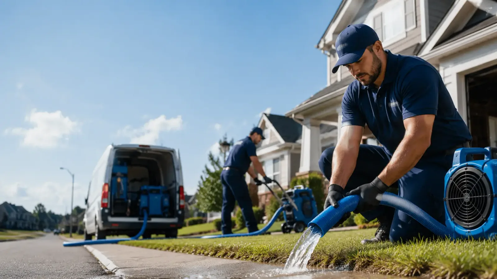 Flood Damage Restoration in Columbus, IN